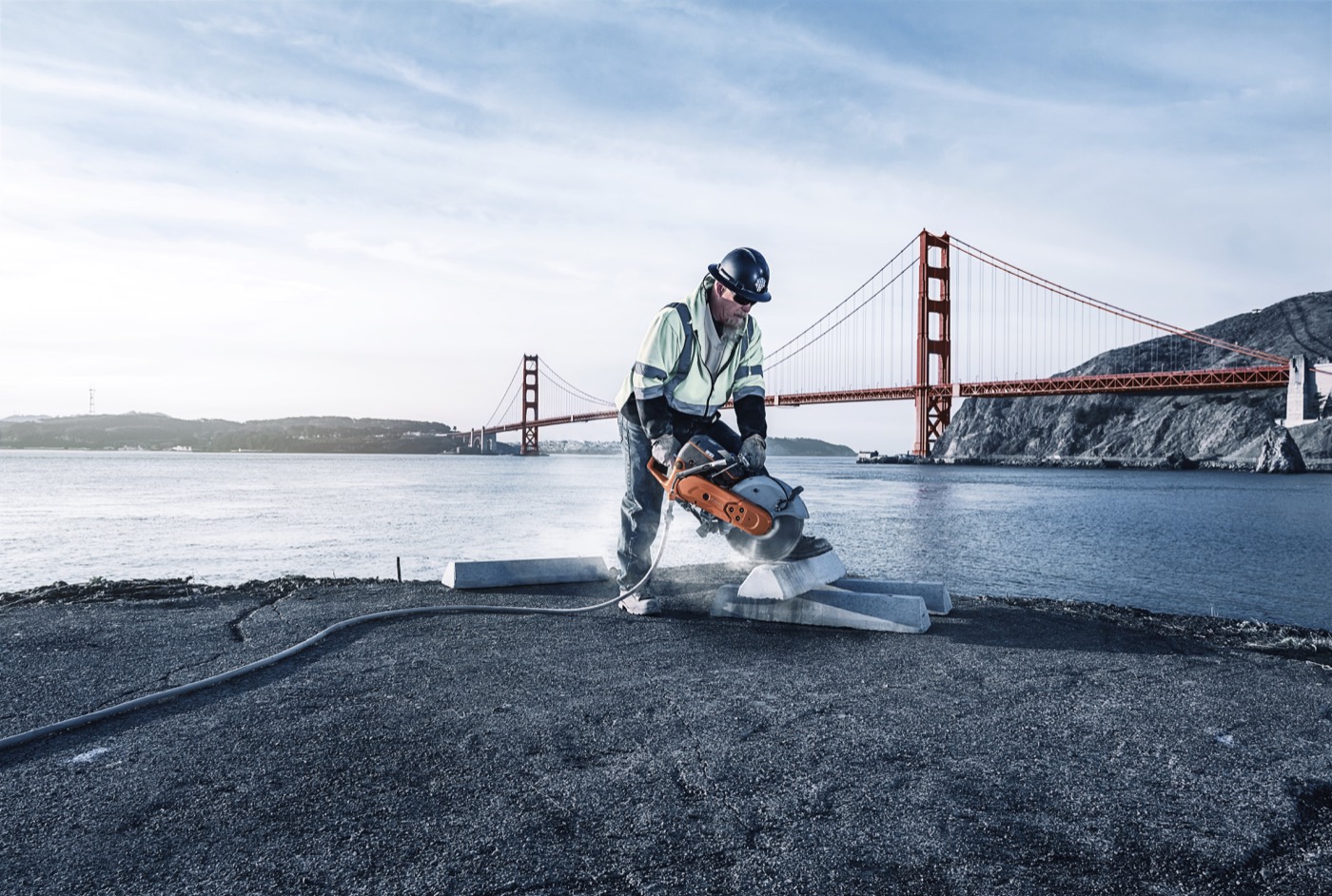 Husqvarna Construction Experience Center hero image.